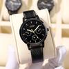Business Wind Niche Premium Sense Neutral Large Dial Waterproof Belt Quartz Watch