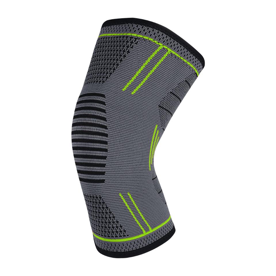 1Pcs High-Elastic Knee Pads Package Shock Absorption Knitting Comfort Breathable Knee Protection Sports Fitness Hiking Football