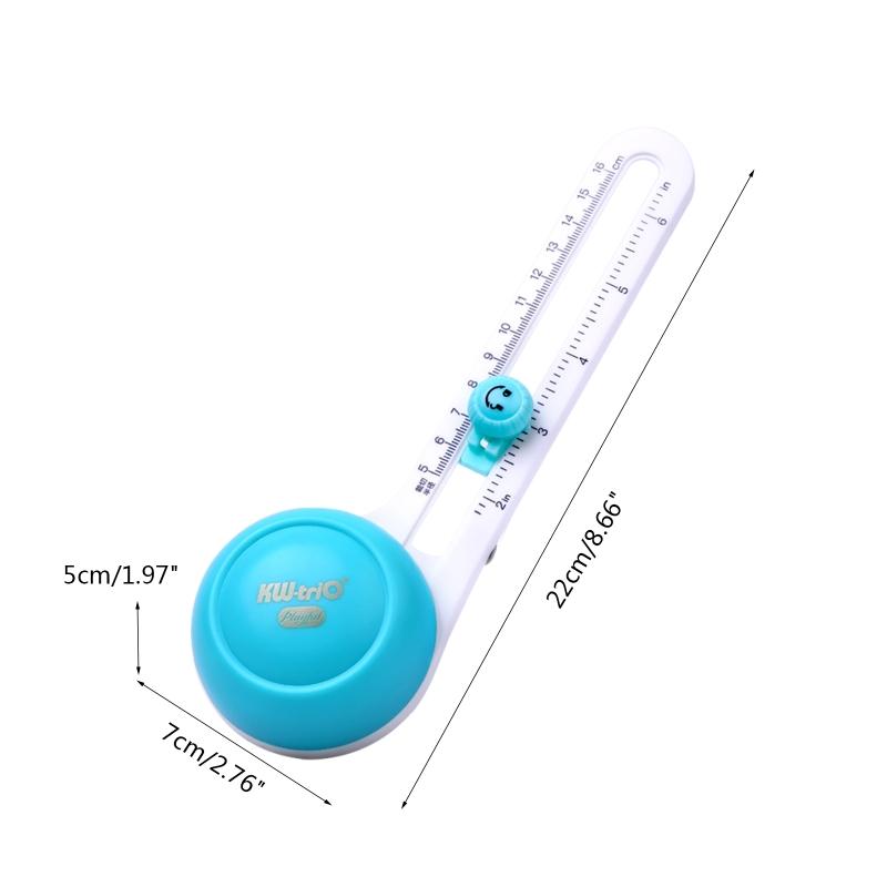 Rotary Circle Paper Cutter Scrapbooking Tool for Kid Adult School Home DIY Craft