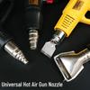 Bocal Universal para Pistola de Ar Quente Portátil: Pá Três/Plana/Curva, Vento Lateral, Cabeças Redondas de Cinco Camadas