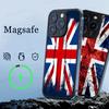 TOPLBPCS England British Uk Flag Phone Case Magnetic Case For IPhone 16 14 13 12 11 15 Pro Max Plus For Magsafe Wireless