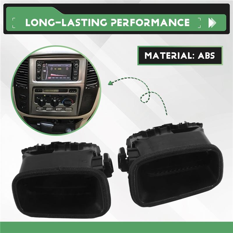 Car Air Vent Dashboard Air Vent Grille For-Toyota Land Cruiser 100 LC100 FJ100 Ujz100 1997-2007 Accessories-M53K