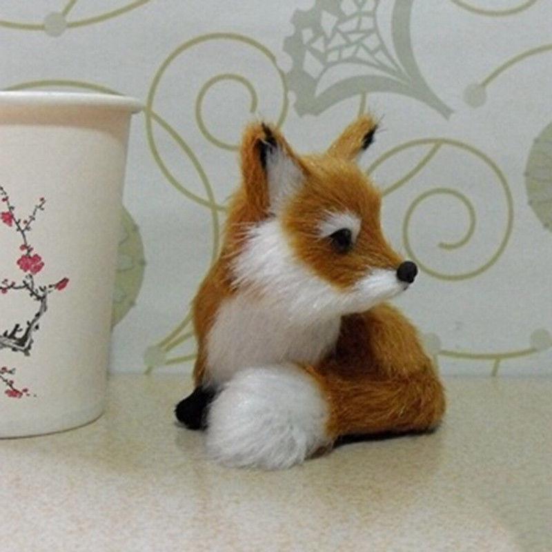 Small Cute Tiny Fox Plush Stuffed Toy Animal Birthday Gift Home Decor New 3"