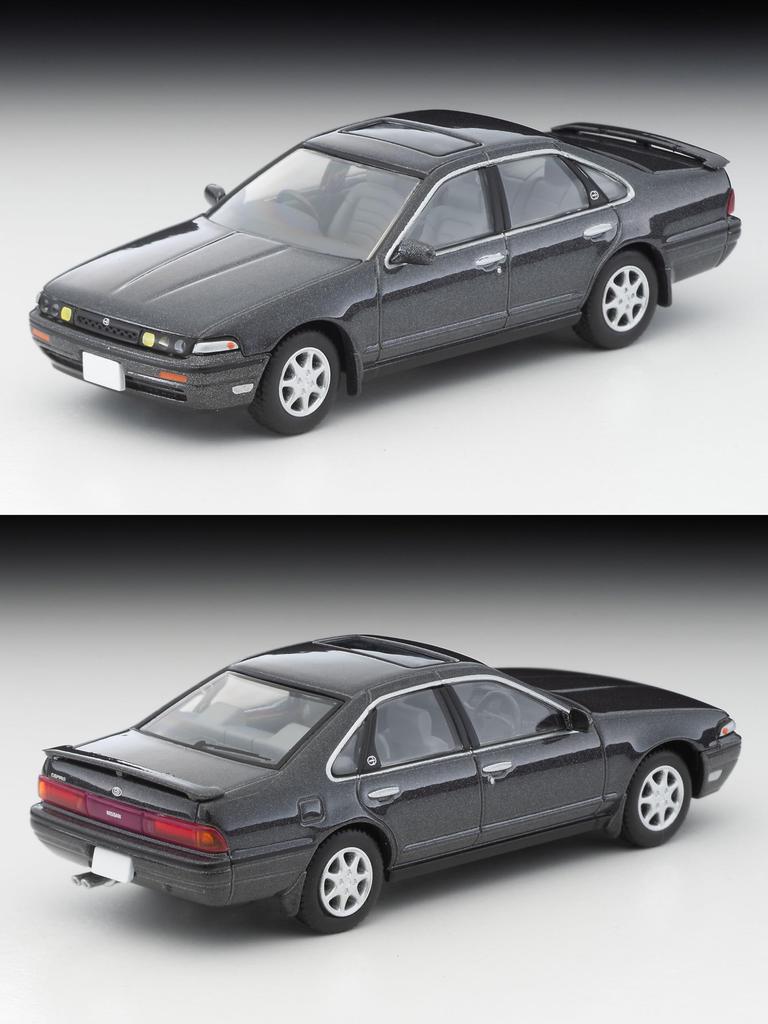 Tomytec Tomica Limited Vintage Neo Nissan Cefiro Cruising Gray M 1990 Modell LV-N319b (Gebaut)