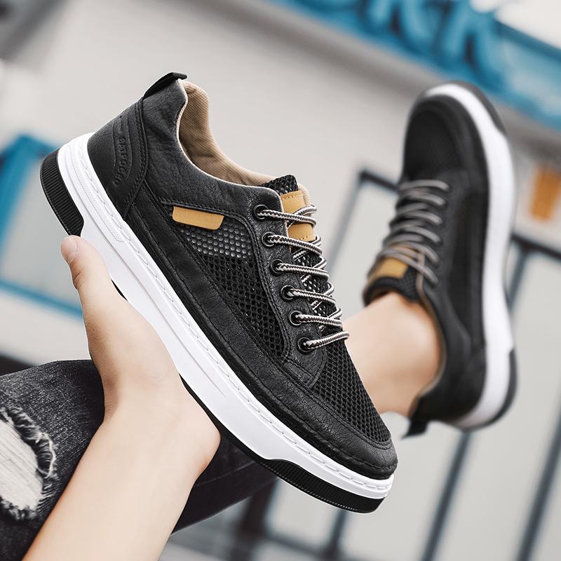 Mesh Outdoor Lightweight Wear-Resistant Shoes 2022 Summer Newest Men Casual Shoes Fashion Comfortable Breathable Men'S Sports Shoes