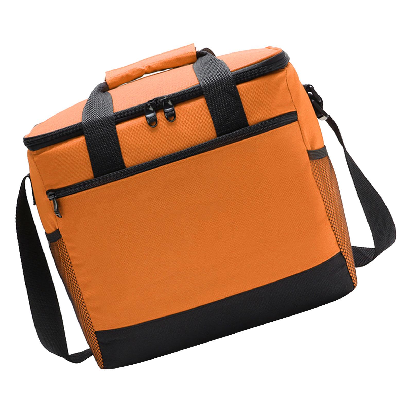 

16L Lunch Bag Insulated Bento Bag Waterproof Lunch Cooler Bag with Mesh Pocket Design for