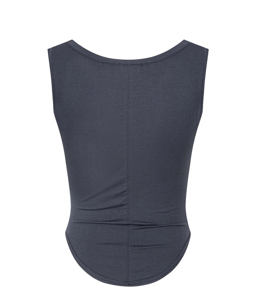 Peullijeunopallou Deba Sleeveless Top (Charcoal)