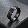 1Pc Fashionable and Versatile Men and Women Wearing Fashionable Titanium Steel Rings