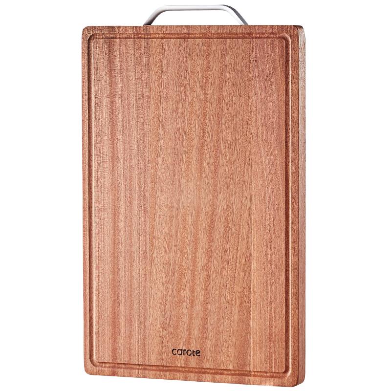 Kalote Antibacterial Solid Ebony Wood Cutting Board