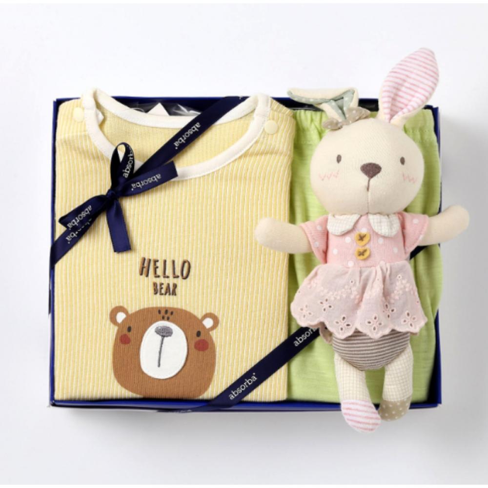 Absorba 7 Part Set + Attachment Doll Toy A1a103d3