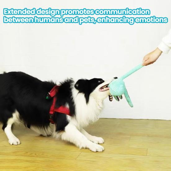 Octopus Hondenspeeltje Piepend Pluche Huisdierenspeelgoed Zachte Gevulde Octopus Trekspeeltje voor Zware Kauwers Kleine Middelgrote Honden Verveling Angstverlichting