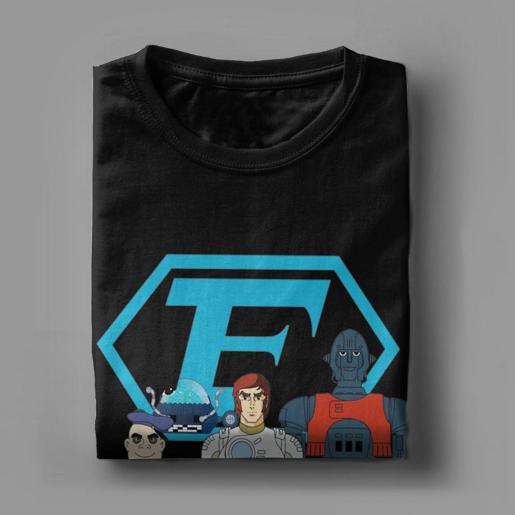 Koszulka Męska z Krótkim Rękawem Bawełniana z Okrągłym Dekoltem i Nadrukiem