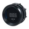 2" 52mm Digital Voltage Gauge, DC12V Blue LED Voltmeter Kit for Car Truck Marine Vehicle