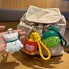 2025 Cute Cartoon Sports Keychain: Badminton, Tennis, Table Tennis Rackets Pendant & Bag Hanger