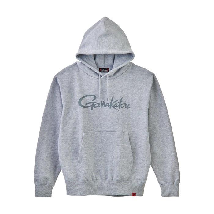 Gamakatsu Logo Hoodie Gray LL Size GM3790