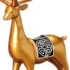Elegant Reindeer Figurines, Animal Ornament Collectible Decorative Creative 1 Pair Elk Statue for