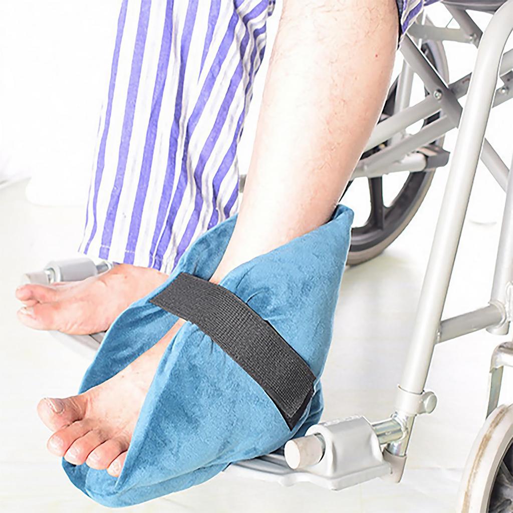 Fersenpolster und Knöchelstütze Verhindern Fuß- und Knöchelstützpolster mit Klettverschluss Verstellbar Einheitsgröße Passend für und Polster, Dekubitus, Verschluss,