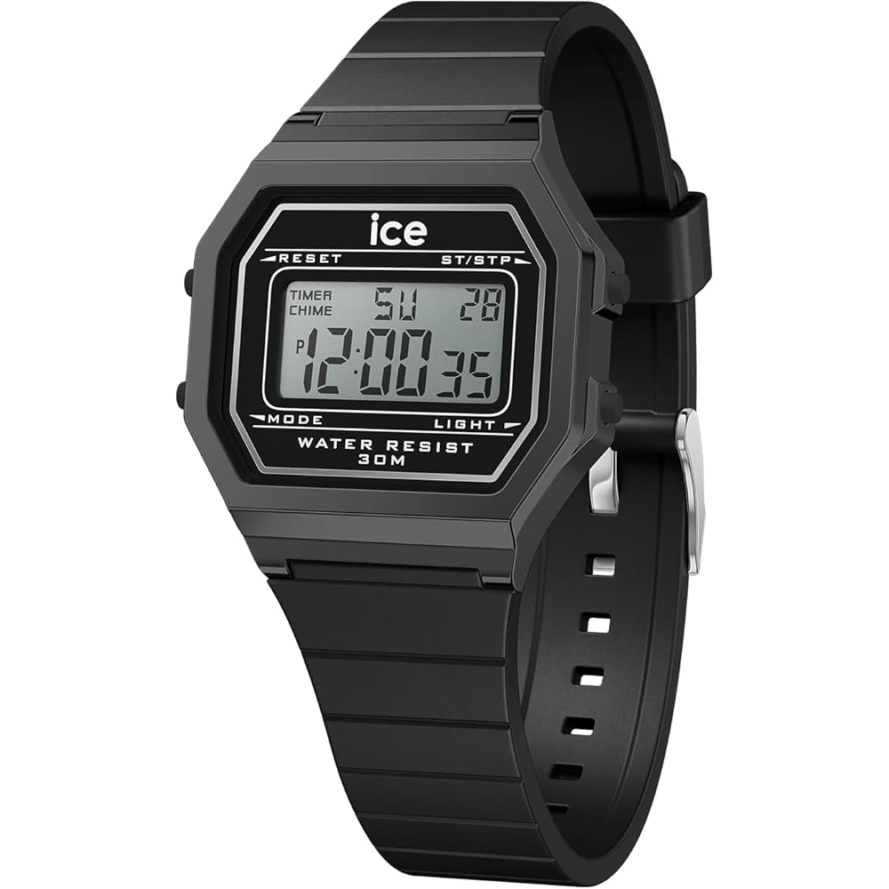 

Авторизований дилер Ice Watch [Ice Watch] Наручний годинник Ice Watch для чоловіків і жінок 022900 ICE digit retro Ice Digit Retro Чорний Малий 32 мм