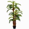Artificial Plant Tropical Fern in Pot, Fake Plants for Home Indoor Decor, 150cm, Green