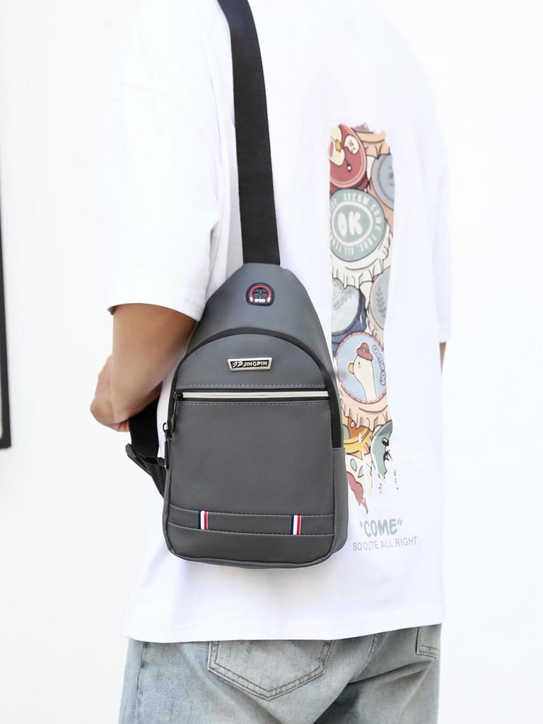 Borsa a tracolla monospalla coreana per sport all'aperto e moda di strada