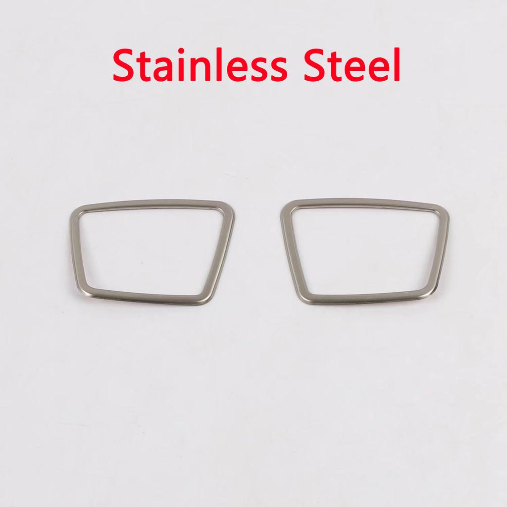 ABS/Steel Car Front Air Condition Outlet Trim For Hyundai IX35 2010 2011 2012 2013 2014 2015 2016 2017 Auto Interior Accessories