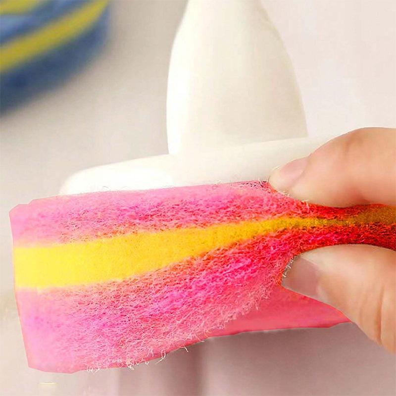 1pc Magic Cleaning Sponge Non-Scratch Plastic, Multi-Surface Stain Remover for Kitchen, Bathroom, Glass, Walls, Toilets, Ceramic Home Cleaning Tool