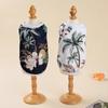 Hawaiian Beach Style Pet T-shirt For Small Medium Dogs Cats Summer Breathable Puppy Vest Clothes French Bulldog Yorkshire Coat