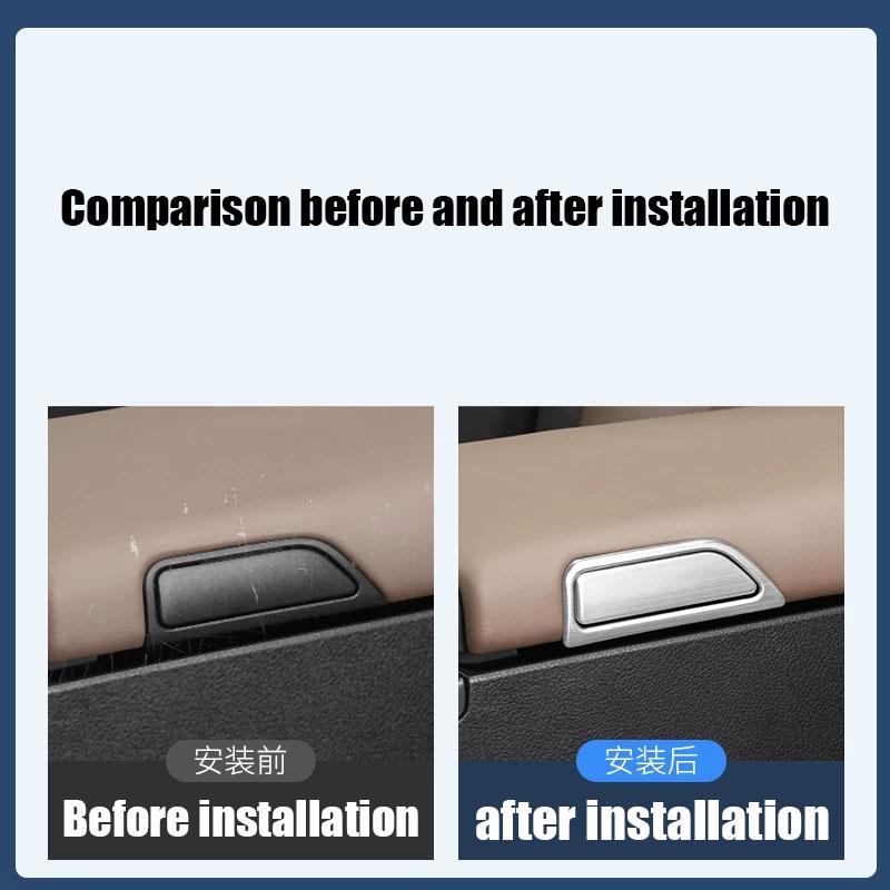For Lexus ES200 ES260 ES300h 2018 2019 2020 2021 2025 Armrest box switch button decoration frame interior decoration accessories