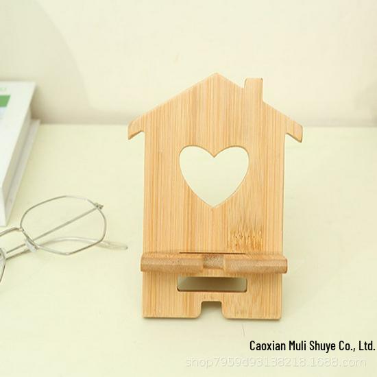 Creative Wooden Phone & Tablet Holder - Detachable Cartoon Stand