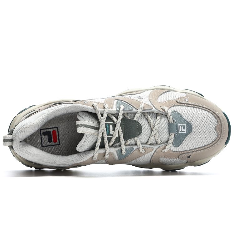 Fila Cat Paw 4.0 Fabric Retro Low-Top Casual Shoes Men Sneakers Brown White F12M312101FMB