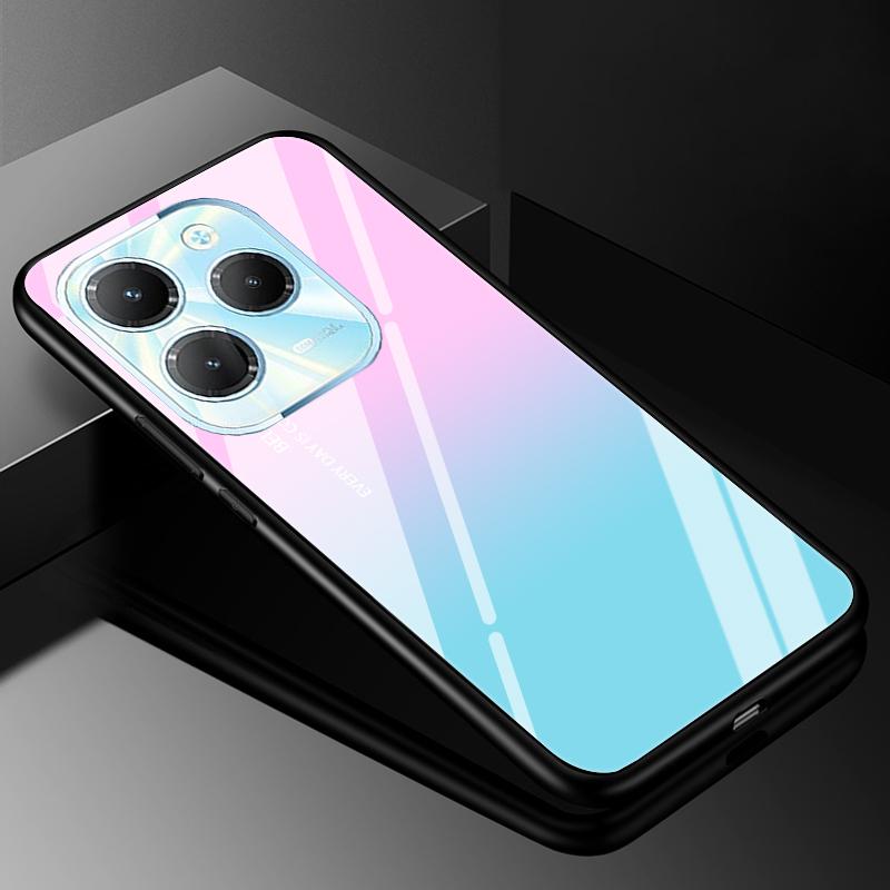 Husă de telefon din sticlă securizată pentru Tecno Pova 6 Pro 5G / Pova 6 Neo 4G / Pova 5 Pro Bumper de protecție dură de lux pentru Tecno Pova6 Neo Funda