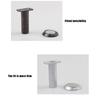 Anti-collision Invisible Door Suction Punching Safety Magnetic Door Stopper Reduce Noise Stainless Steel Door Stoppers Holder