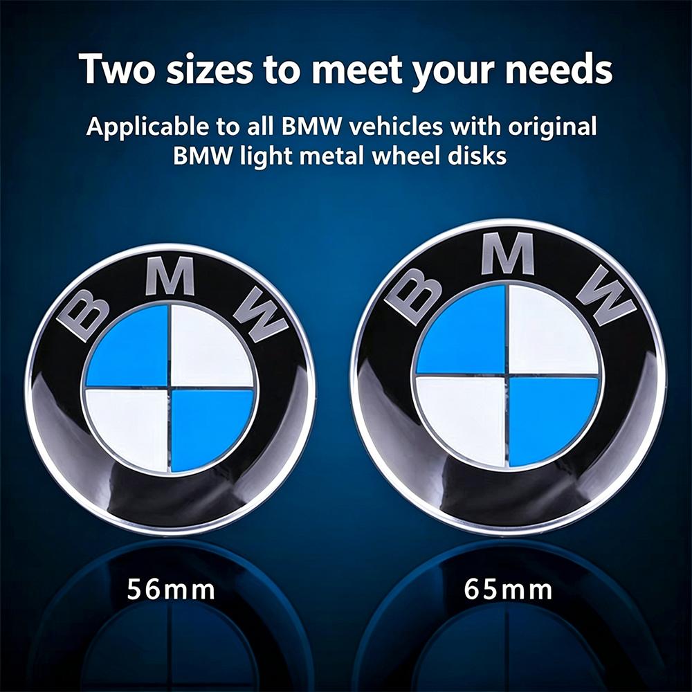 4pcs 56mm 68mm Car Floating Wheel Center Caps for BMW E36 E46 E90 E39 E60 F10 F30 X3 X5 X6 G20 G30 M3 M4 M5 M6 E70 E71 F15 F16 nlxk36