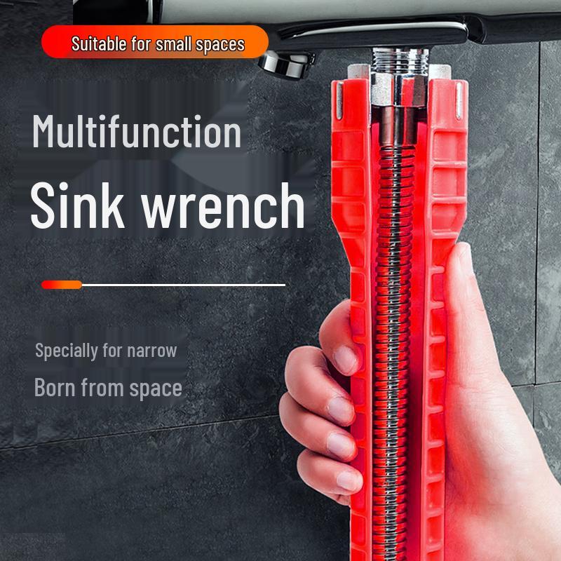 Multifunctional 5-in-1 Sink Wrench Set