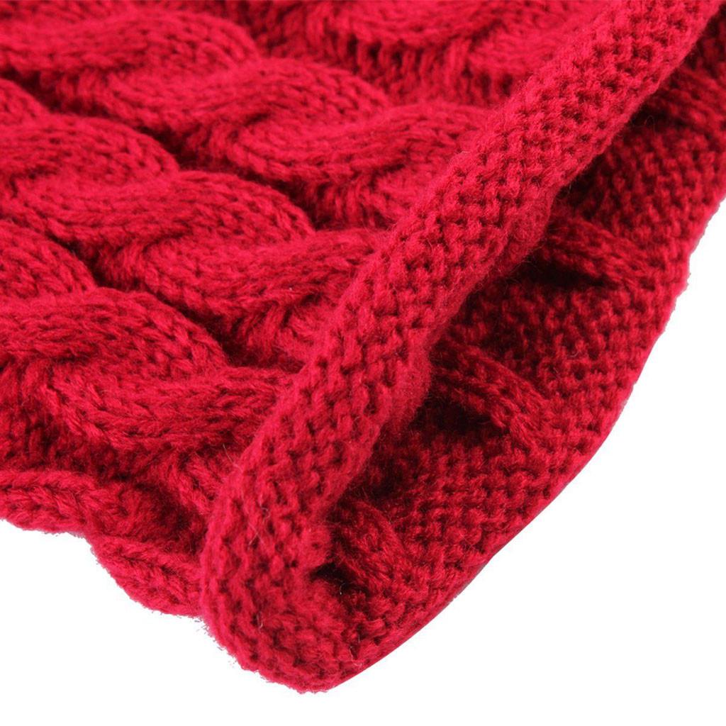 (Beamer)2-teiliges Winter-Set für Kleinkinder, Babys, Mädchen und Jungen, warme Strickmütze, Mütze und Schal