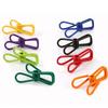 10pcs Multi-Purpose Colorful Clothespins Rust-Resistant PVC Coated Steel for Laundry Photo Organizing Kitchen