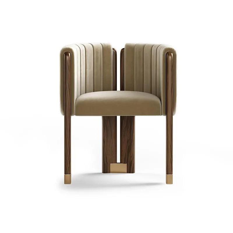 Kids Relaxing Nordic Dining Chairs Mobile Dresser Ergonomic Dining Chair Individual Chaise Home Furniture