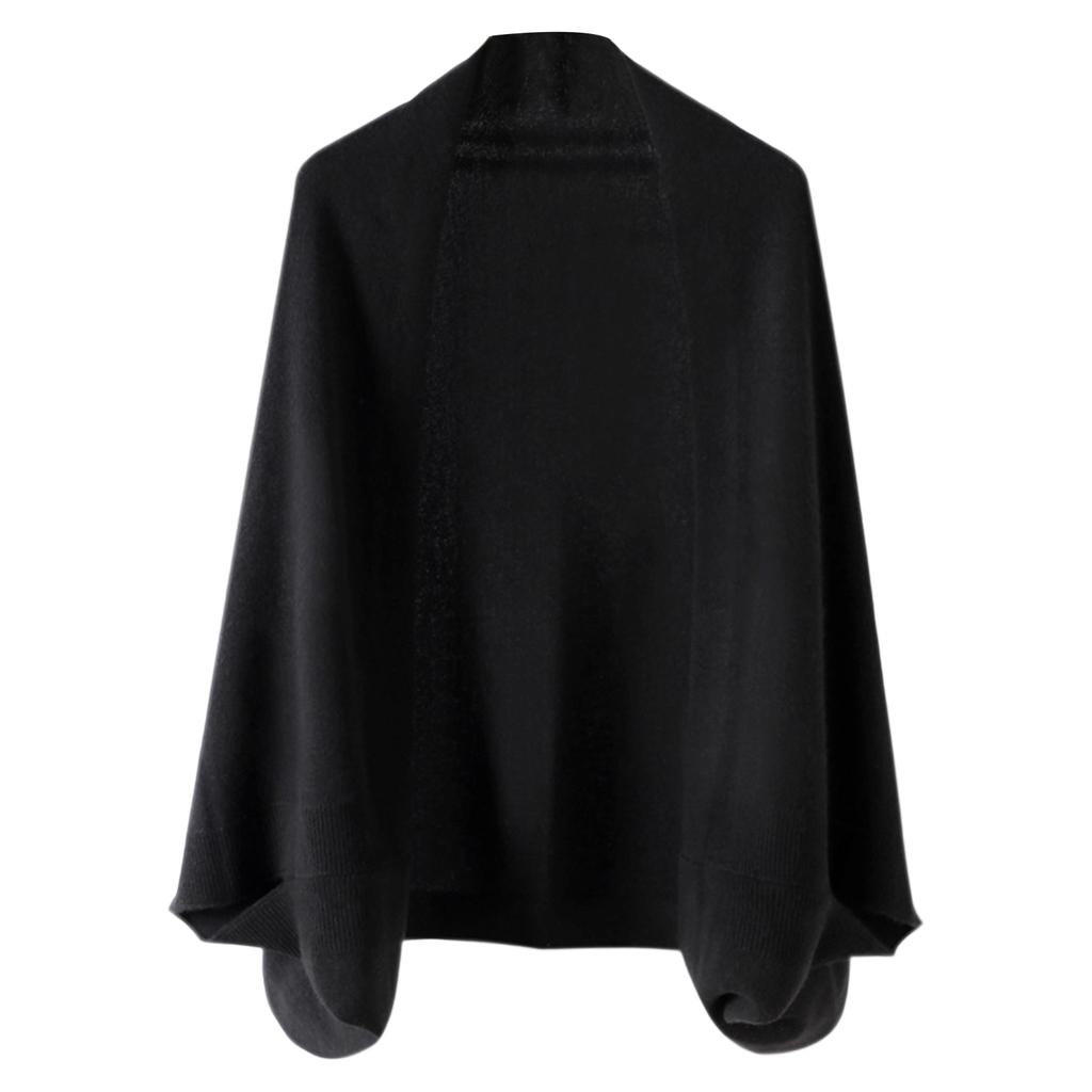 Ladies' Fashionable Cashmere Shawl Paired With Warm, Fashionable And Stylish High-end Knitted Cape -use Scarf