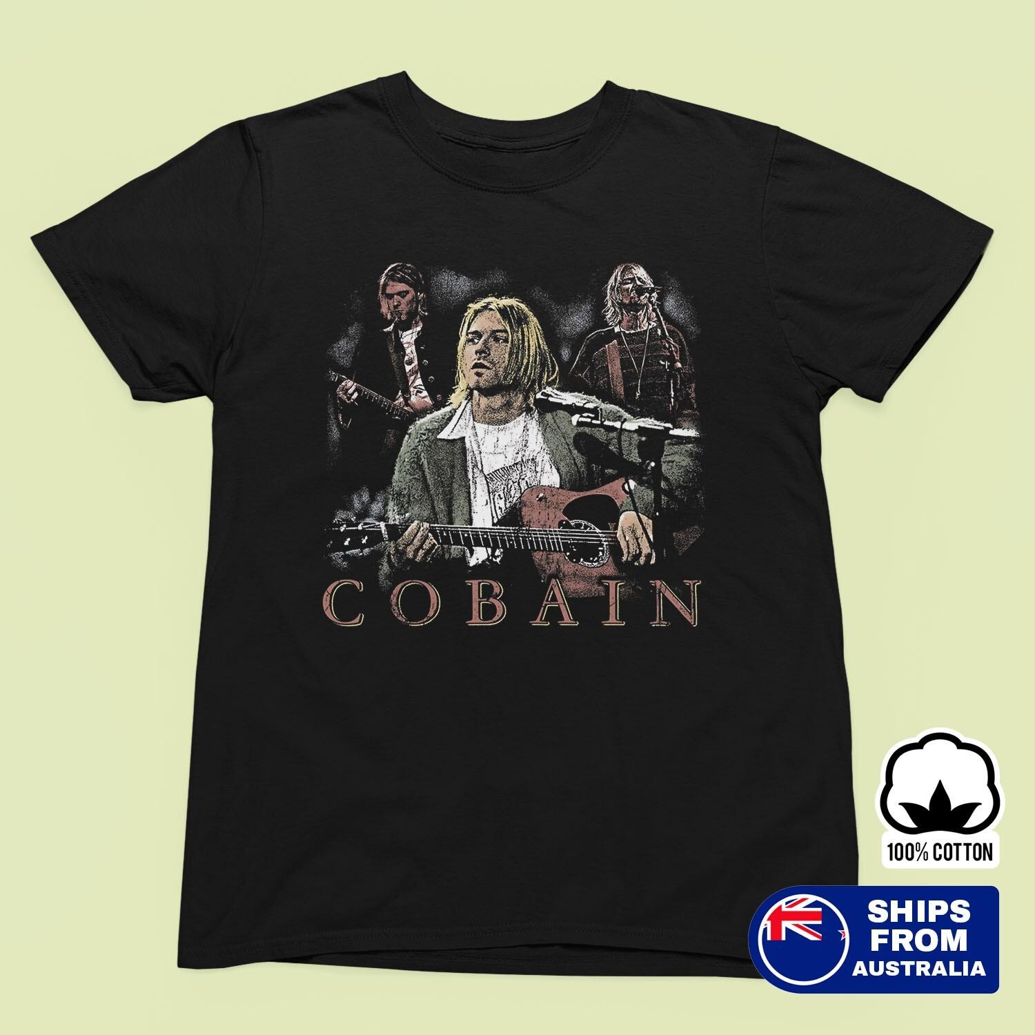 

26 Kurt Cobain Nirvana Graphic T-Shirt – Grunge Rock Icon - Men s & Women s Tee Unisex T-Shirt XL