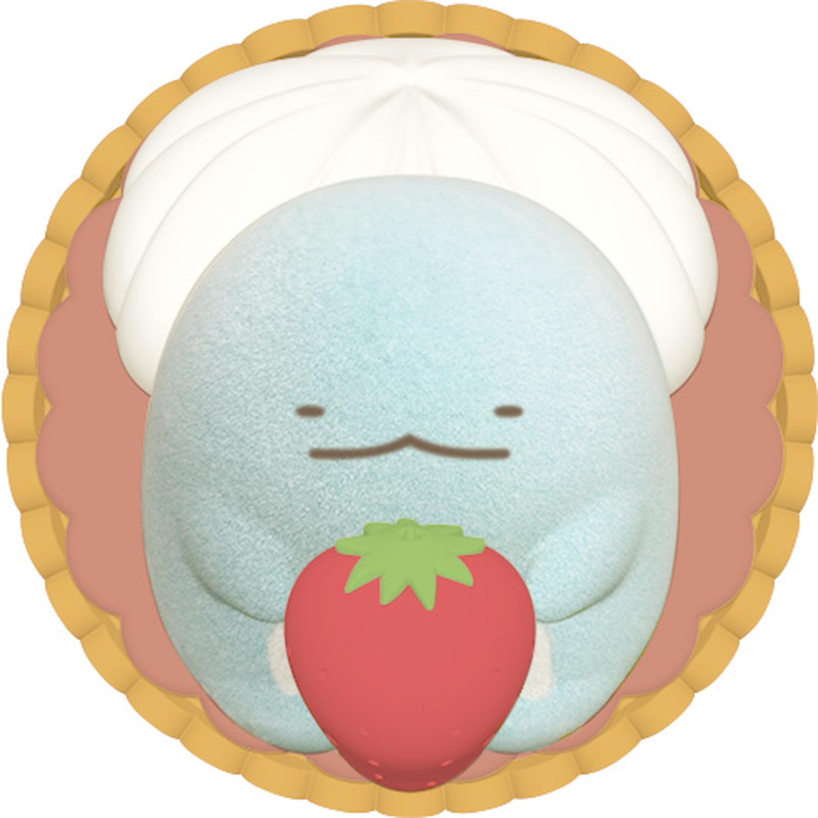 Sumikkogurashi Petit Petit Sumikko Маскот Ящерица AB36605 В40 х Ш35 х Г35мм San-X  Коллекция Sumikkogurashi  (Пирог)