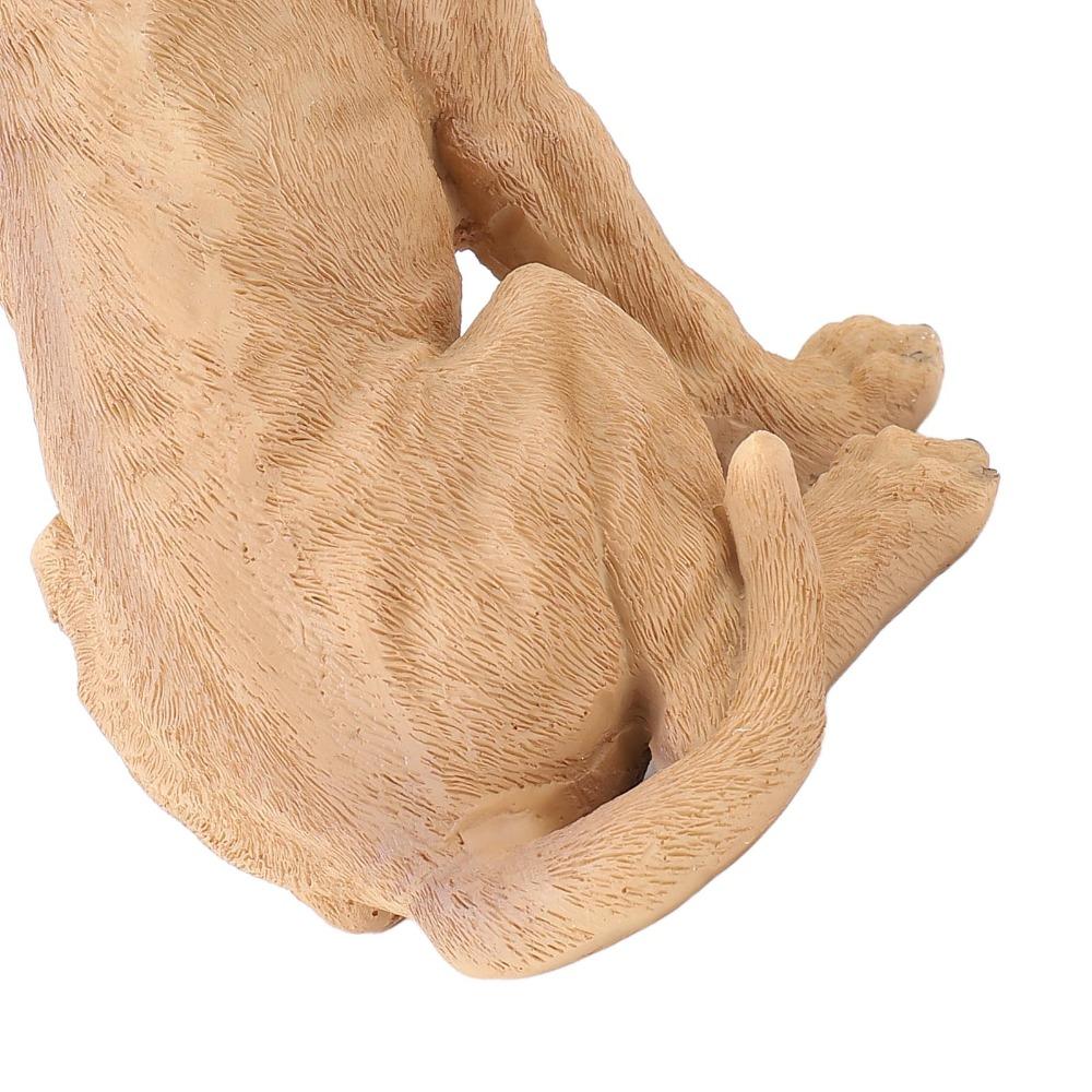 Anti Fade Dog Figurine Desktop Dog Decorative Figurine Cute Dog Statue Home