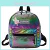 Rabbit Laser Colored Bear Letter Fashion Backpack Breathable Suitable Daily