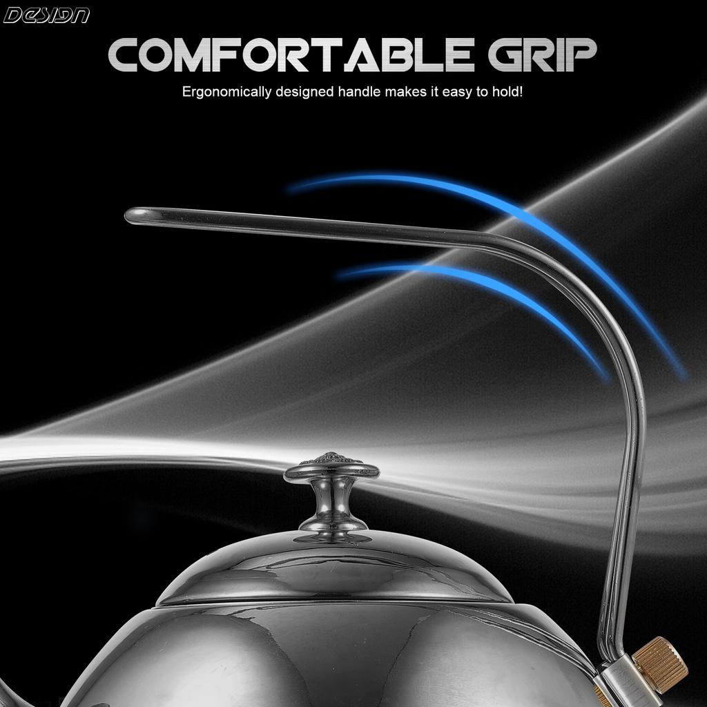 1pc Stainless Steel Tea Kettle 1.5L Glossy Fast Boiling Stove Top Kettle With Built-In Filter Coffee Teapot Home