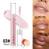 Perlmuttfarbener Feuchtigkeitsspendendes Feuchtigkeitsspendendes Wasser Leichter Transparenter Lippenlack Lipgloss Natürlicher Langanhaltender Spiegel Glanz Farbiger Lippenlack