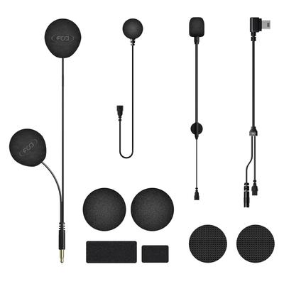 FODSPORTS Motocyklové reproduktory pro řadu FX8 PRO/FX8 AIR Sada reproduktorů FOD HRSQS 3,5 mm