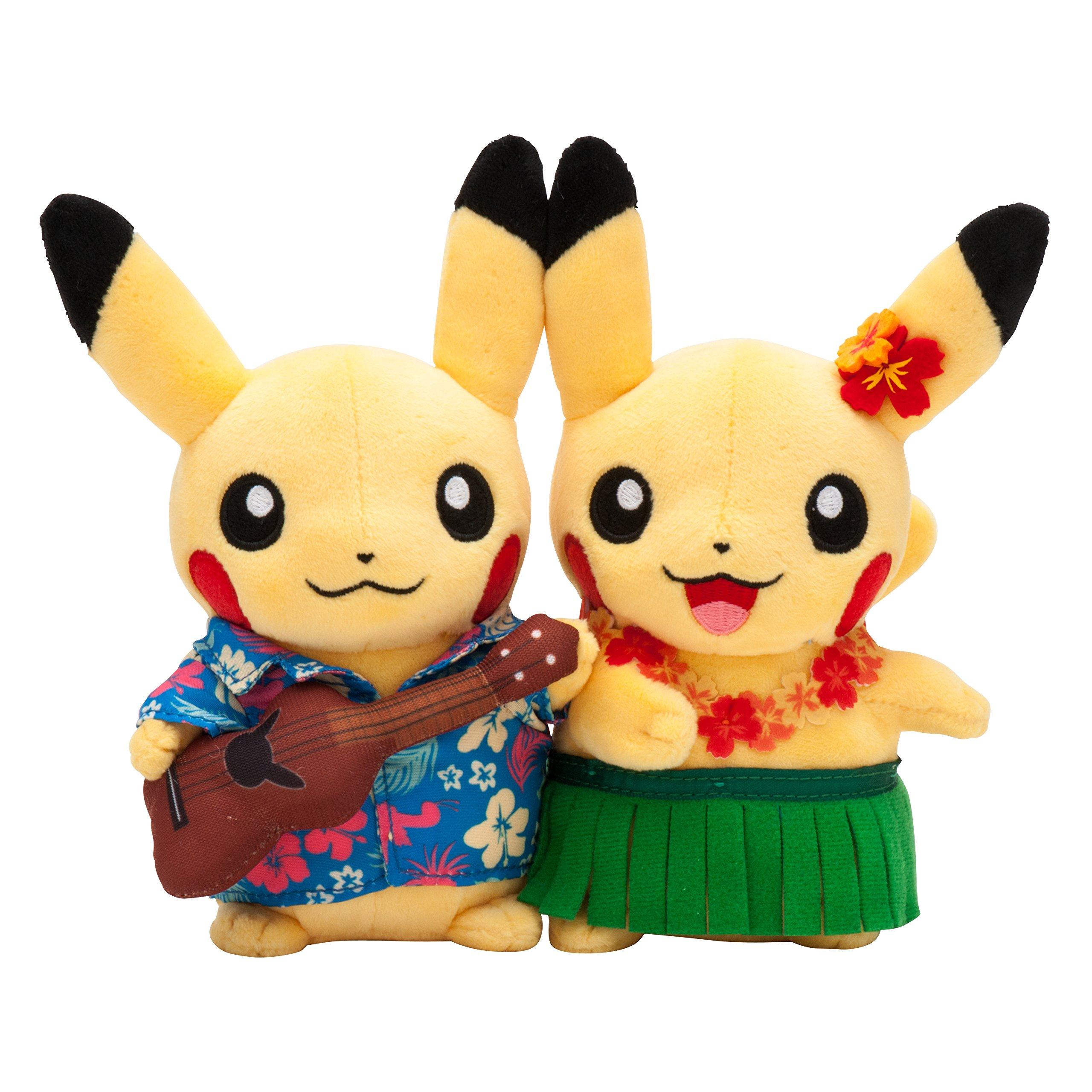 Center Original Plush Monthly Pair Pikachu 2016 August x 21 x 11 cm x W x Pokémon 15.5 (H D)