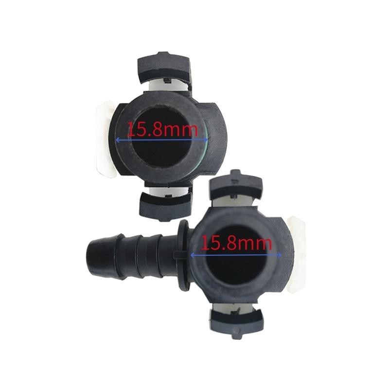 Conector rapid de înaltă calitate 16-12*1,5 din plastic pentru furtun de combustibil pentru mașină shaanqi delong EFI pentru camion mare pentru camion greu 1 set