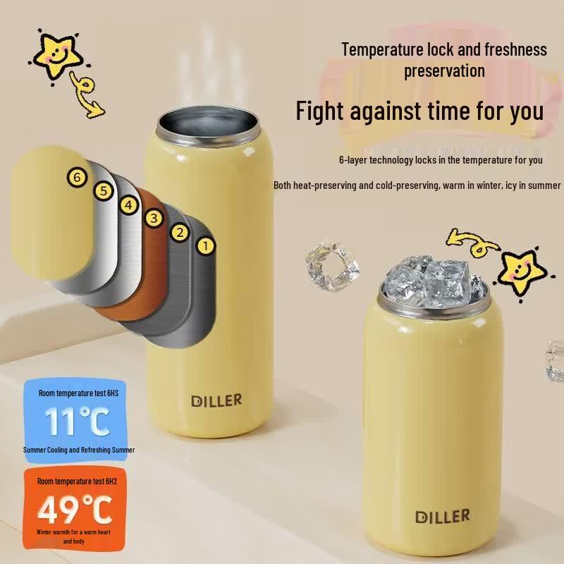 Diller Mini 316 Stainless Steel Portable Thermos Cup
