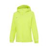 Li Ning Group Purchase Series Logo Raglan Zip-Up Hooded Sports Windbreaker Women Outerwear Yellow Lime-Green AFDU626-5