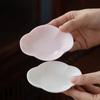 Boutique Jade Mud Powder Kneading Flower Coasters Creative Hot Pad for Coffee Cups Saucer Anti-scald Placemats Cup Holder Teaset